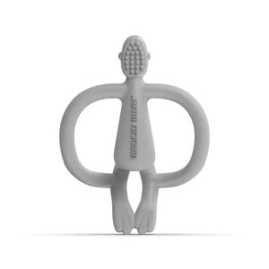 HRYZÁTKO A ZUBNÁ KEFKA MATCHSTICK MONKEY TEETHER COOL GREY - Image 18