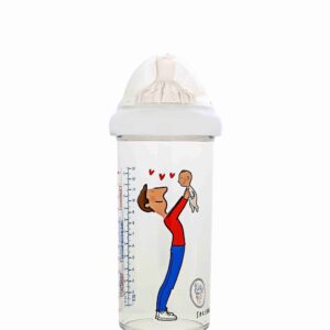 SET 3 DOJČENSKÝCH FLIAŠ LE BIBERON FRANCAIS PAPA BEBÉ BY SOLEDAD, 2x 210 ML, 1x 360 ML, 0+M/ 6+M - Image 8