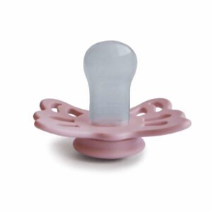 ANATOMICKÝ CUMLÍK FRIGG BUTTERFLY BABY PINK, 0-6M, SILIKÓN - Image 3