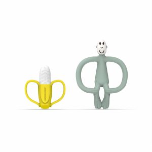 DARČEKOVÝ SET HRYZADIEL BANÁN A OPICA MINT GREEN MATCHSTICK MONKEY - Image 3