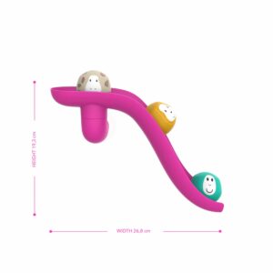 SET ŠMYKĽAVKY A LOPTIČIEK DO VODY MATCHSTICK MONKEY PINK - Image 7