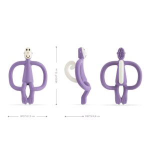HRYZÁTKO A ZUBNÁ KEFKA MATCHSTICK MONKEY PURPLE - Image 3
