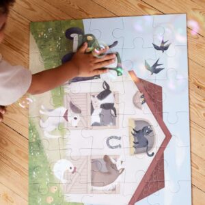 VEĽKÉ 30-DIELNE PUZZLE FILIBABBA MAGIC FARM - Image 6