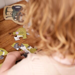SADA SIEDMYCH PUZZLE FILIBABBA FARM ANIMALS - Image 5
