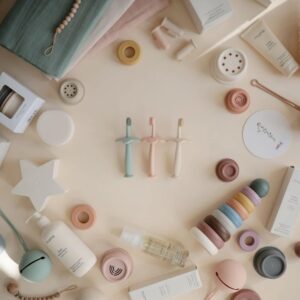 ZUBNÁ KEFKA KVIETOK MUSHIE - BLUSH - Image 5