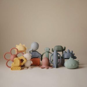 HRYZADLO S HRKÁLKOU MUSHIE ROBOT- CAMBRIDGE BLUE - Image 6